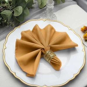 75 pcs 17" Polyester Napkins Wedding Table Top Supply Wholesale Decorations - Picture 1 of 282