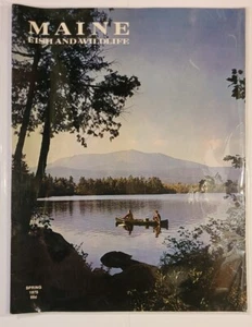 Vintage MAINE FISH AND WILDLIFE Magazine (Spring 1975) - Imagen 1 de 2