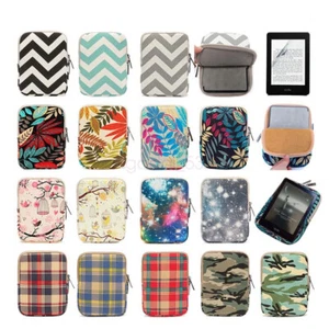 SALE 6-inch Universal Zip Case Organise For Tablet Amazon Kindle Pouch Bag Gift - Picture 1 of 44