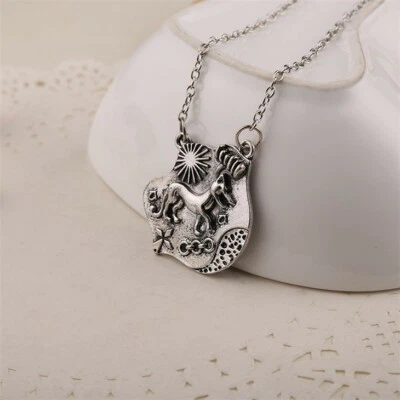 Teen Wolf Themed Allison Argent Family Antique Metal 1.5" Pendant on 22" Chain - Image 1 of 2