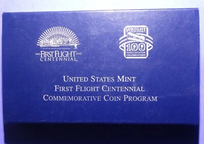 2003 First Flight Centennial Commemorative Proof Clad Half Dollar - Image 1 of 3