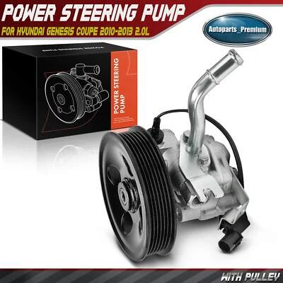 Bomba de dirección asistida con polea para Hyundai Genesis Coupe 2010 2011-2013 L4 2,0 L Foto 1 de 4