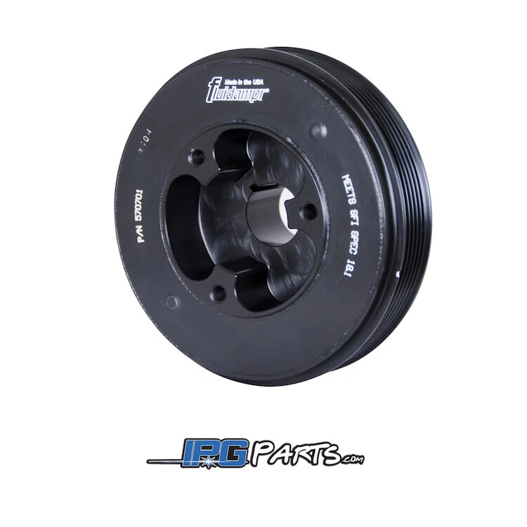 Fluidampr Crankshaft Pulley Fits 2008-2015 Mitsubishi Lancer Evo X (10) - 4B11T - Image 1 of 1