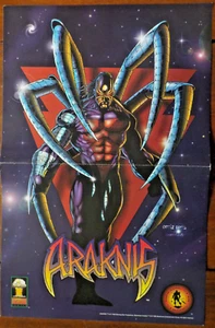 Araknis 2-seitiges Werbeplakat 1995 Morning Star Productions Mushroom 17x11" - Bild 1 von 2
