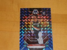 2022-23 Panini Mosaic Blue Mosaic Prizm #213 Shaedon Sharpe 074/199 Rookie RC