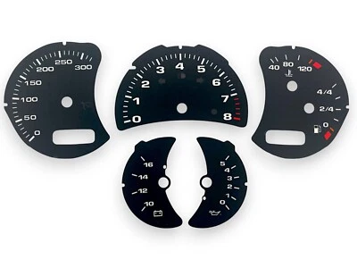 For Porsche 911 996 Tachoscheibe Speedometer Cluster Dial Gauge Tacho km/h kmh - Bild 1 von 4
