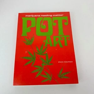 Marijuana Reading Matter Pot Art Stone Mountain Paperback Book 1972 Third Print - Picture 1 of 12