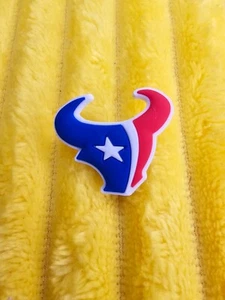Houston Texans NFL Team Croc Shoe Charm – Fan Gift, -Inspired Accessory - Picture 1 of 1