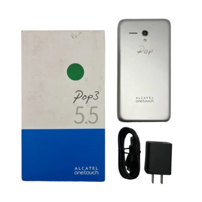 Alcatel Pop 3 5054A 128GB 4G Android Smartphone Unlocked 13MP 5.5" ATT Tmobile - Image 1 of 4