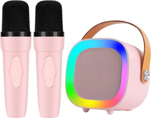 Karaoke Machine for Kids Adults, Mini Karaoke Machine for 4 5 6 7 8 9 10 11 12 Y - Picture 1 of 7