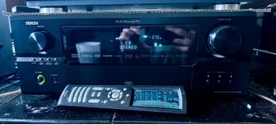 Denon AVR-3806  HDMI 7.1 Ch Receiver Bundle w/ ORIGINAL Remote; Tested SEE VIDEO - Image 1 of 4
