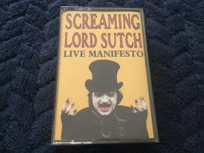 Screaming Lord Sutch Live Manifesto Cassette album Uk - Image 1 of 4