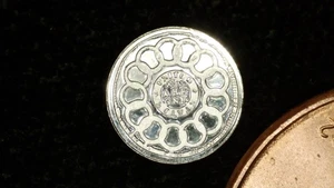 MINIATURE COIN 1787 FUGIO CENT USA PROOF LIKE STERLING SILVER - Picture 1 of 2