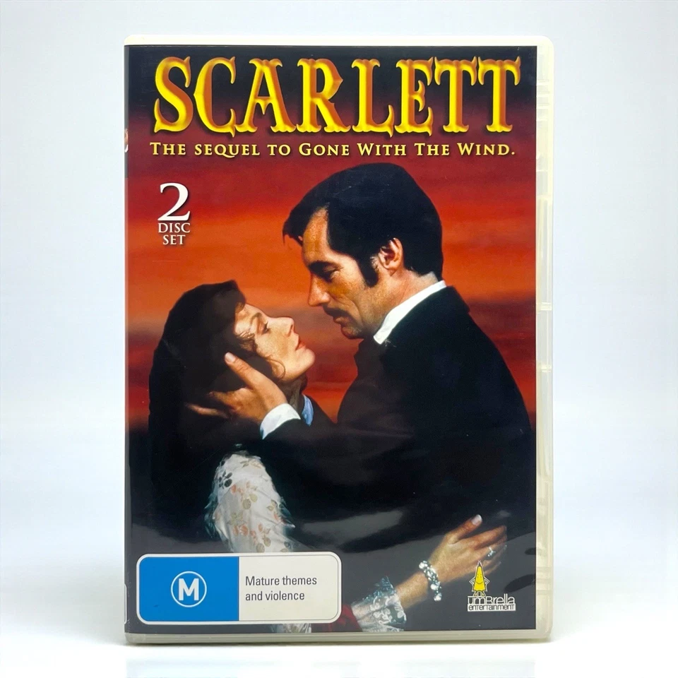 Scarlett: Complete 1994 Mini-Series DVD [Gone with the Wind] - Region ALL, PAL - Image 1 of 4