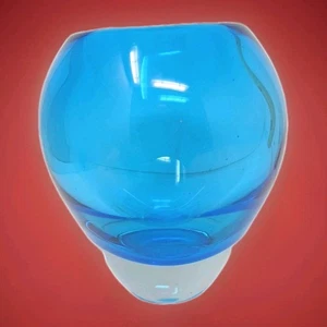 Fyord Ocean Blue Aqua Glas Vase von Impulse - Bild 1 von 4
