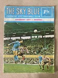 COVENTRY CITY V ARSENAL 1968-69 LEAGUE PROGRAMME - Picture 1 of 5