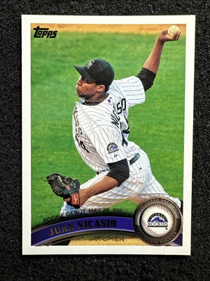 JUAN NICASIO #US73 2011 Topps Update Series QTY Colorado Rockies - Image 1 of 2