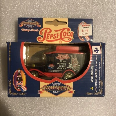 Vintage Pepsi-Cola Truck, Golden Wheel Die Cast Replica Collection, New in Box - Image 1 of 4