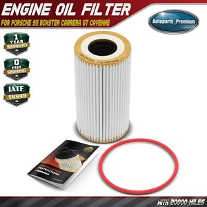 Ultra Synthetic Oil Filter for Porsche 911 Boxster Carrera GT Cayenne Cayman 20K - Picture 1 of 10