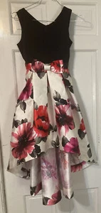 Floral Kids Train Dress Size 10 - Picture 1 of 2