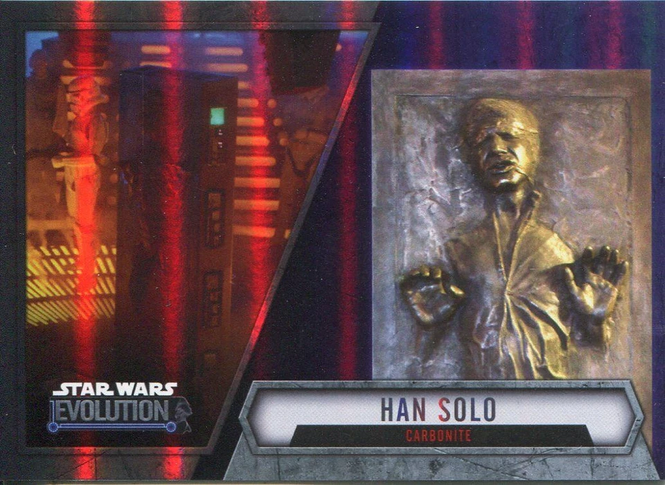 Star Wars Evolution 2016 Purple Parallel Card #43 Han Solo - Carbonite - Image 1 of 1
