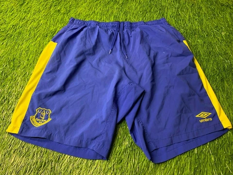 EVERTON ENGLAND 2016-2017 FOOTBALL SOCCER SHORTS THIRD UMBRO ORIGINAL SIZE XXL Cover