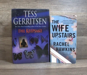 Adult Mystery Thriller Suspense Book Lot-The Wife Upstairs & The Keepsake - Picture 1 of 6