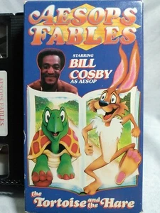 Rare OOP Bill Cosby Aesops Fables The Tortoise & The Hare VHS 1989 - Picture 1 of 3