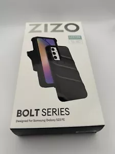 ZIZO BOLT Series Combo Case Kickstand,Tempered Glass For Samsung Galaxy S23 Fe - Picture 1 of 3
