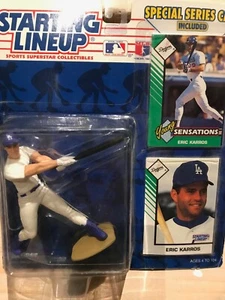 Kenner Starting LineUp 1993 Eric Karros Los Angeles Dodgers Action Figure NIB - Picture 1 of 2