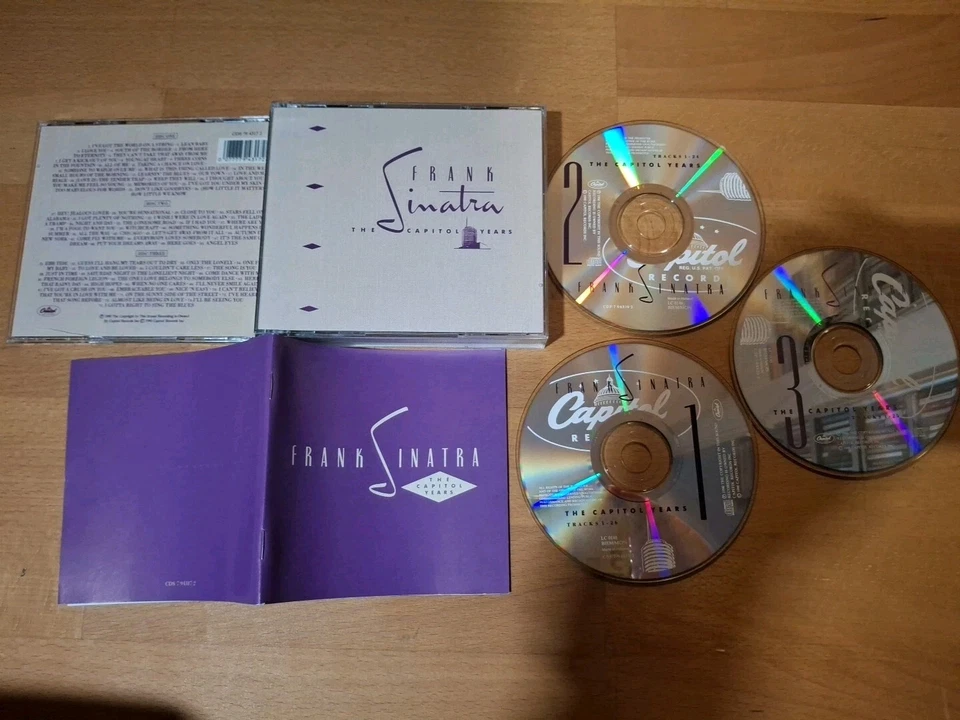 3-CD-Box FRANK SINATRA The Capitol Years - Best Of CAPITOL 1990 alle 75 Hits rem - Bild 1 von 1
