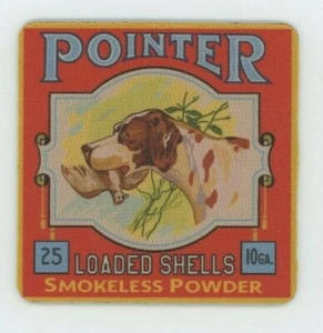 Pointer Ammo Box COASTER - Bird Hunting - 10 guage Smokless Powder Shells - Imagen 1 de 1
