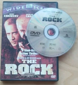 The Rock (Hollywood, DVD, 1997, Widescreen, No Manual) Cage, Connery, Harris - Picture 1 of 13