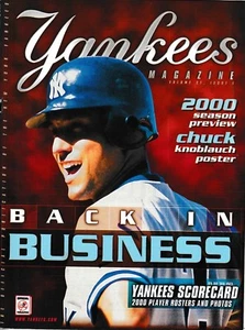 2000 NEW YORK YANKEES MAGAZINE VOL.21 ISSUE 1 SEASON PREVIEW - Bild 1 von 1
