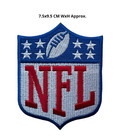 NFL Shield 8 Star Logo Embroidered Iron On /Sew On Patch Batch Jeans Shirt N-357