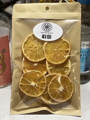 Garnish Queen 50 Gram Dried Oranges Gin Botanicals Cake Decorating Fruit • 10$