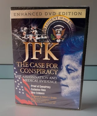 JFK: The Case for Conspiracy Enhanced DVD Edition -- Robert J Groden New - Image 1 of 4