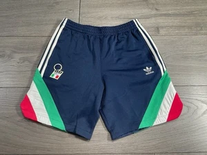 Adidas Originals Italy FIGC Throwback Soccer Shorts Men’s Size Medium New IY4629 - Picture 1 of 12
