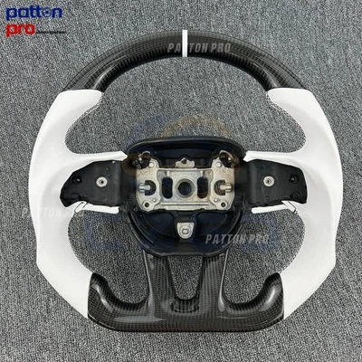 Volante de fibra de carbono para Jeep Grand Cherokee SRT Dodge Durango SRT 2015+ Foto 1 de 4