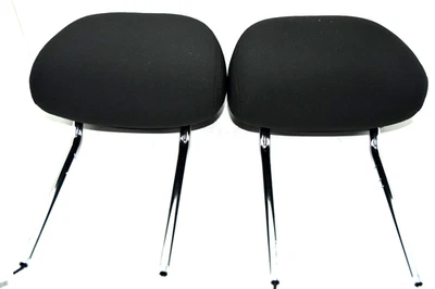 💎2010-2014 Chrysler 200 Dodge Avenger черный передний активный комплект подголовника ткань OEM - Изображение 1 из 4