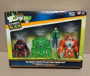 Ben 10 Ultimate Alien Collection Figure Set With Ultimatrix Disk Bandai 2010 - Picture 1 of 9