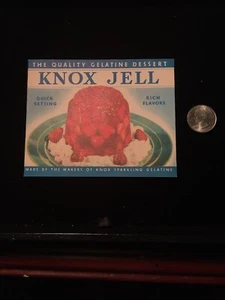 Vintage Recipes Cookbook Pamphlet 1936 Knox Gel Gelatin A Very Nice Example - Picture 1 of 6