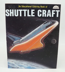 Space Shuttle Craft Educational Coloring Book by Spizzirri - Vintage 1986 - Picture 1 of 4