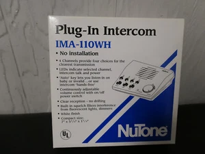 Nutone IMA-110WH Line Carrier Intercom Wireless - Picture 1 of 1