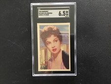 1955 Parkhurst Movie and Tv Stars #43 Gina Lollobrigida. Graded 6.5. Rare