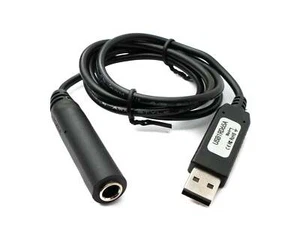 PCsensor kabel audio 100 cm jack 6,35 mm 2-biegunowe gniazdo na USB 2.0 typ A - Zdjęcie 1 z 4