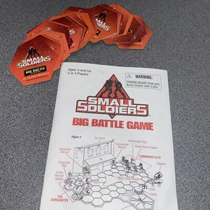 Small Soldiers Big Battle Board Game Replacement Pieces Complete Set Cards Parts - Picture 1 of 3