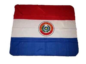 Republica Del Paraguay Republic Flag 50x60 Polar Fleece Blanket Throw - Picture 1 of 3