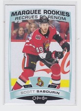 19/20 OPC...SCOTT SABOURIN...MARQUEE ROOKIES...CARD # 641...SENATORS