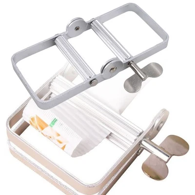 Toothpaste Squeezer Tool Metal Roller Hair Dye Dispenser Tool Paint Tube Wringer - Image 1 of 4
